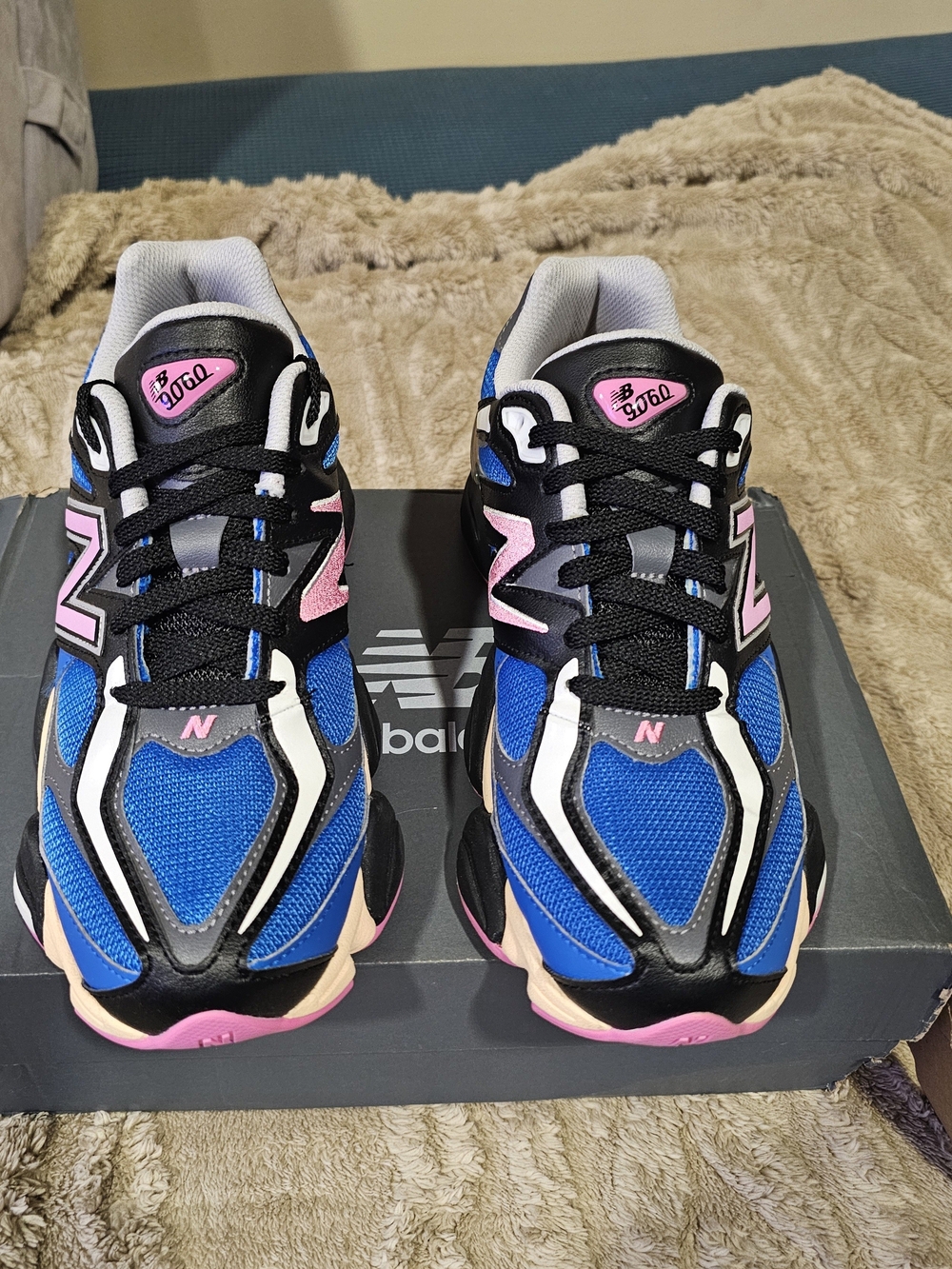 Brand New New Balance 9060 Blue/Pink (Size 9 Men / 10.5 Women)